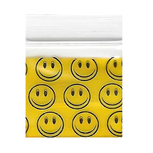 SAB-005 Apple Bag 10x10 (1000 Count) Smiley Face