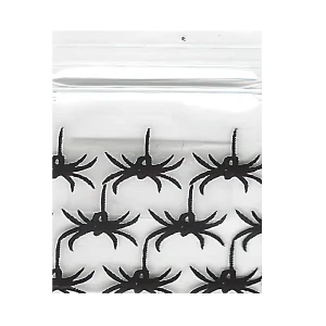 SAB-011 Apple Bag 10x10 (1000 Count) Black Spider