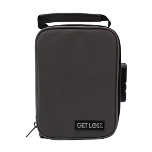 SFSB-GRY-003 Get Lost Smell-Proof Premium Stash Bag with Lock (Gray)