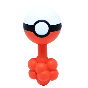 SHP-009 Silicone Hand Pipe - Poke Ball