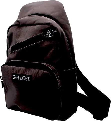 SPBK-GRY-003 Get Lost Smell-Proof Premium Shoulder Bag (Grey) - Image 8
