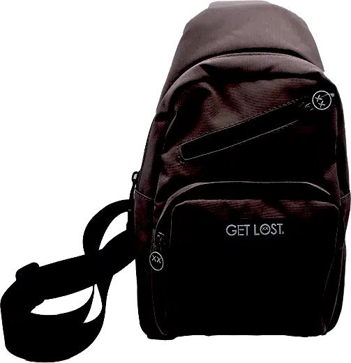 SPBK-GRY-003 Get Lost Smell-Proof Premium Shoulder Bag (Grey) - Image 7