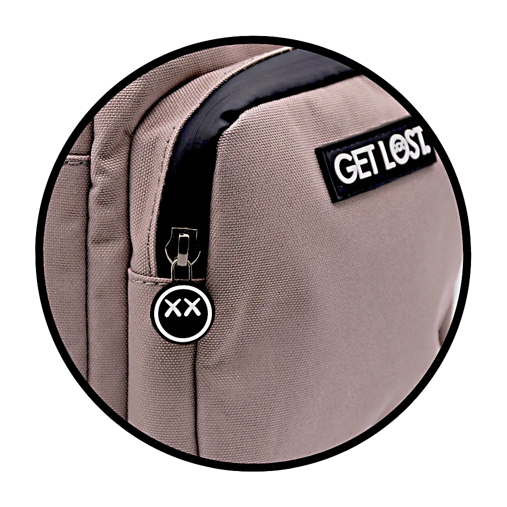 SPBK-GRY-003 Get Lost Smell-Proof Premium Shoulder Bag (Grey) - Image 14