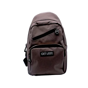 SPBK-GRY-003 Get Lost Smell-Proof Premium Shoulder Bag (Grey)