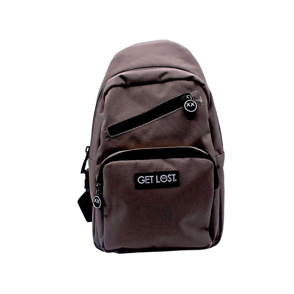 SPBK-GRY-003 Get Lost Smell-Proof Premium Shoulder Bag (Grey)
