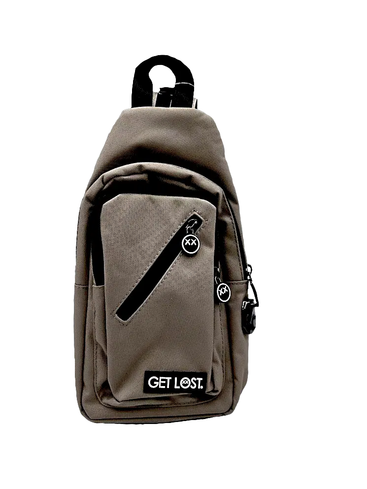 SPCB-GRY-003 Get Lost Smell Proof Convertible Bag (Gray