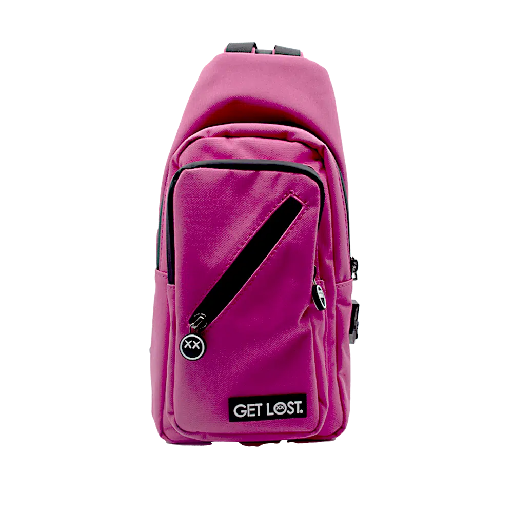 SPCB-PNK-002 Get Lost Smell Proof Convertible Bag (Pink)