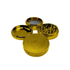 SSG-GLD-002 Stainless Steel Herb Grinder (Gold)