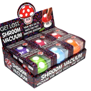 SV-6PK-001 - Get Lost Shroom Vacuum – Display of Mushroom Mini Vacuums (6 Count)