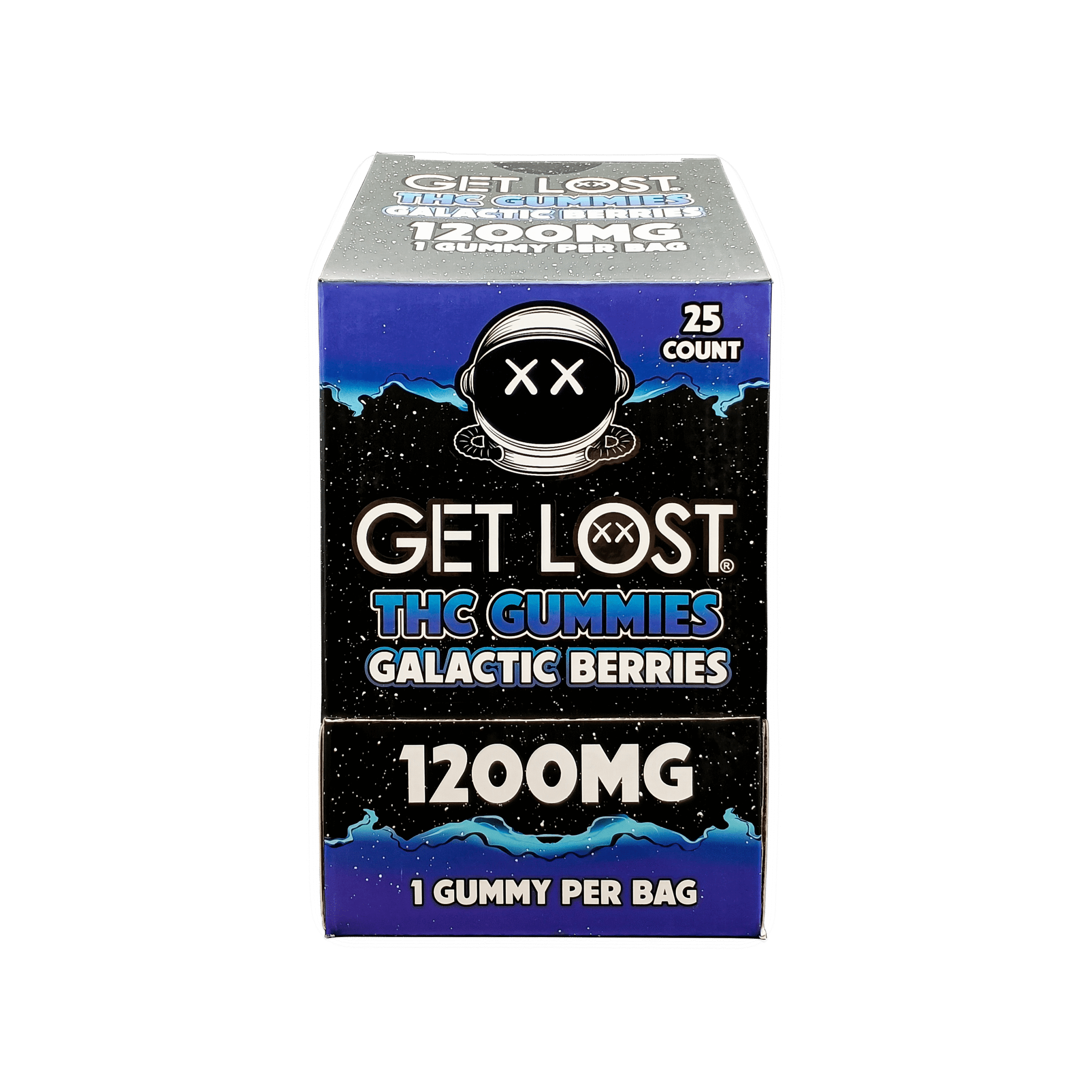 THCG-002 - THCP Gummies Galactic Berries 1200 MG (25 Count)