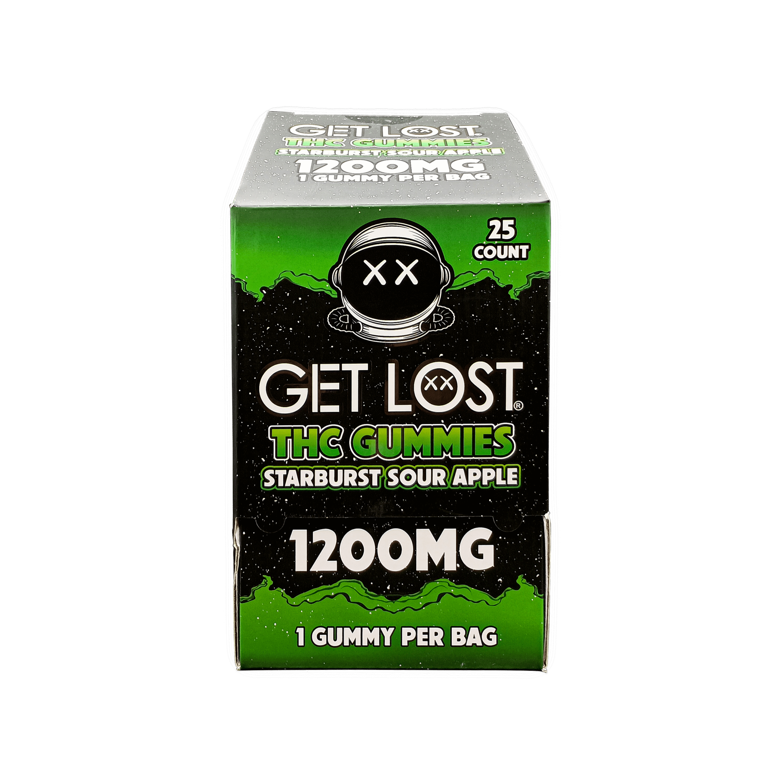 THCP Gummies Starburst Sour 1200 MG