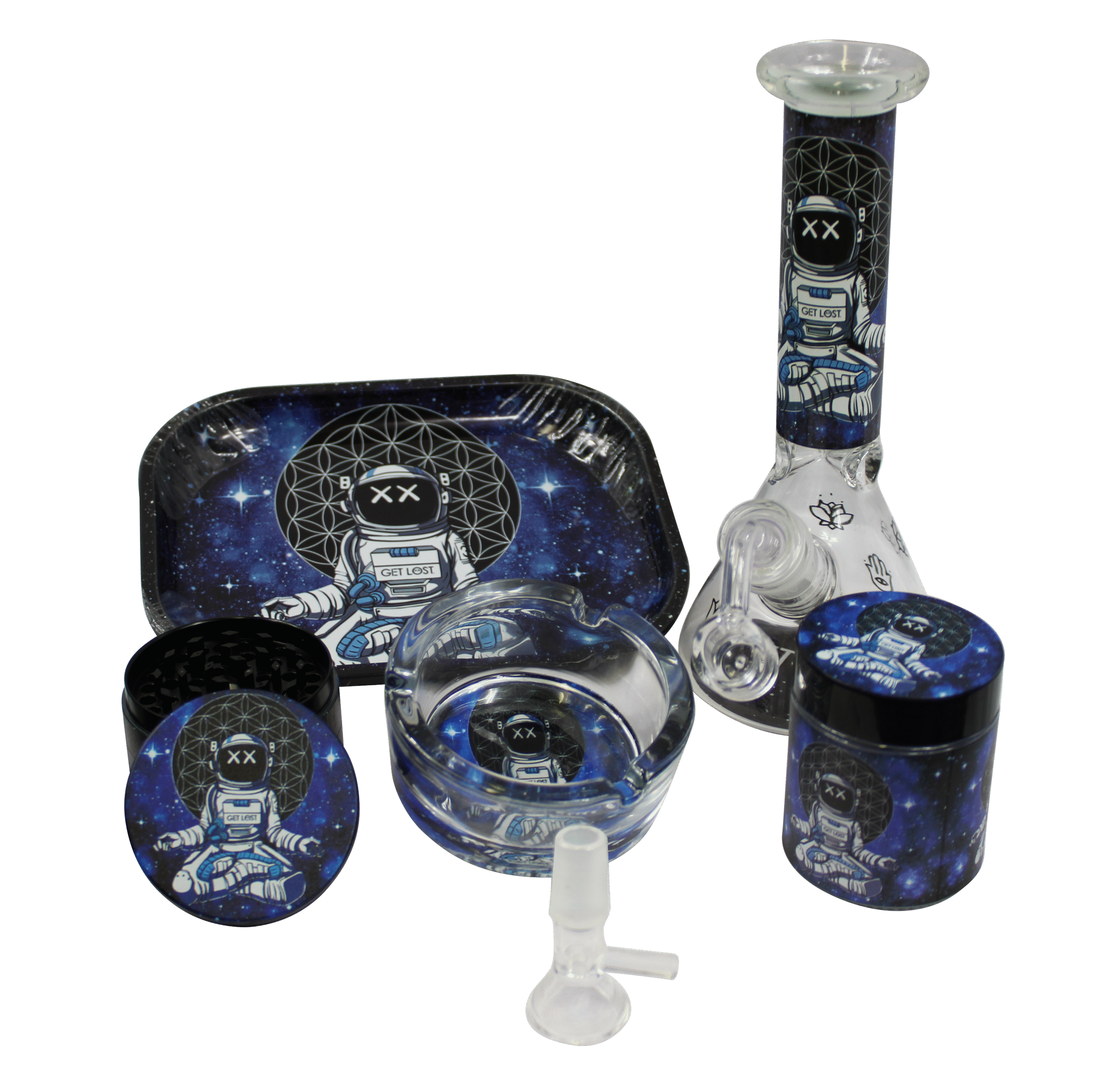 WP-GS-001 - Water Pipe Gift Set (8 in 1) Astronaut