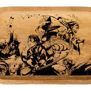 WT006_Wooden Tray - Demon Slayer 11"x7"x1"