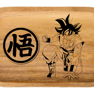 WT009_Wooden Tray - Dragon Ball Z 11"x7"x1"
