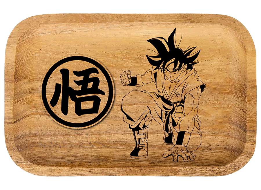 WT009_Wooden Tray - Dragon Ball Z 11"x7"x1"