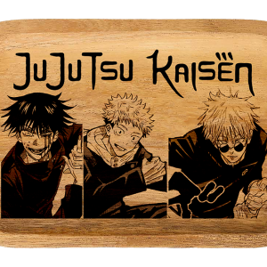WT011_Wooden Tray - JuJuTsu Kaisen 11"x7"x1"